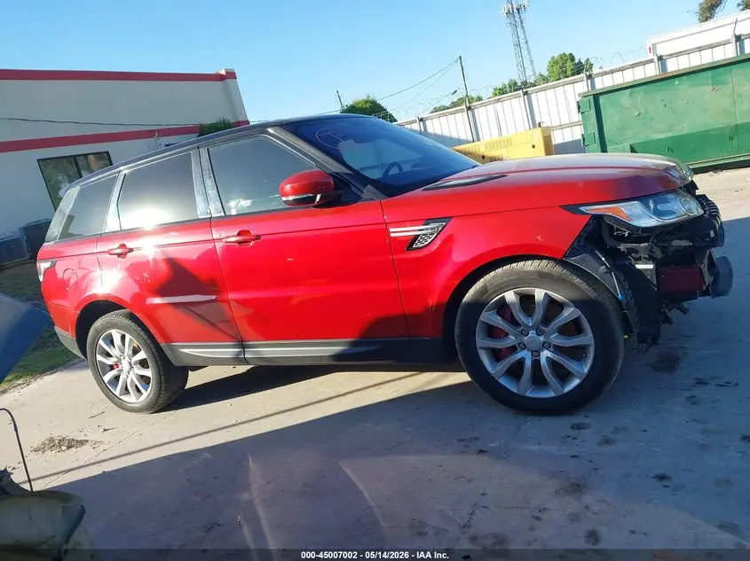 2017 LAND ROVER RANGE ROVER SPORT 5.0L V8 SUPERCHARGED/5.0L V8 SUPERCHARGED DYNAMIC