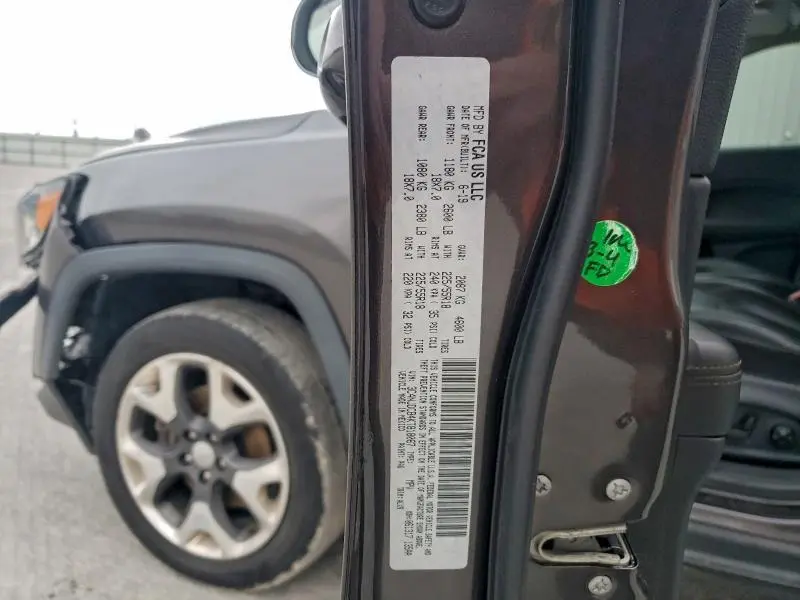 2019 JEEP COMPASS LIMITED  