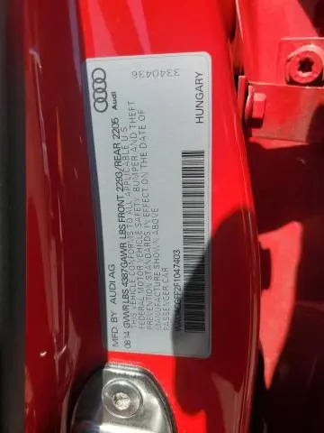 2015 AUDI A3 PREMIUM  