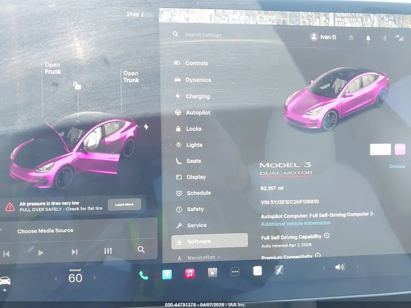 2022 TESLA MODEL 3 PERFORMANCE DUAL MOTOR ALL-WHEEL DRIVE