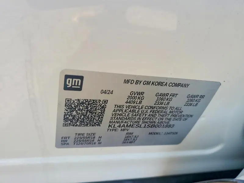 2025 BUICK ENCORE GX SPORT TOURING  