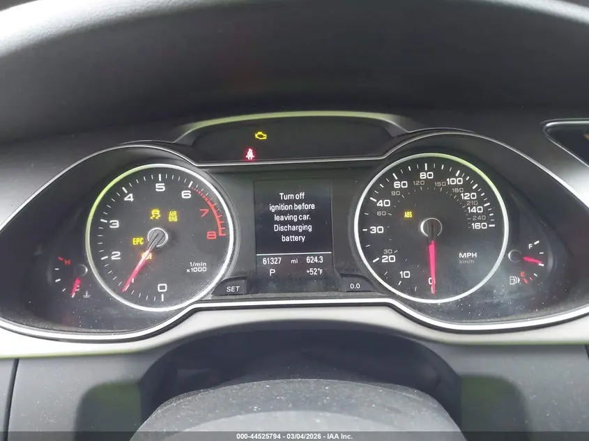 2013 AUDI A4 2.0T PREMIUM