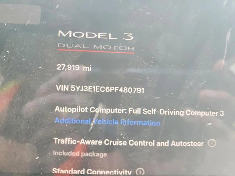 2023 TESLA MODEL 3   