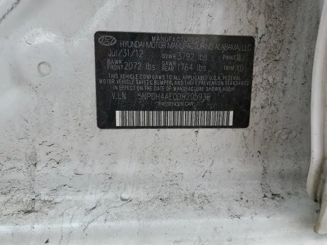 2013 HYUNDAI ELANTRA GLS  