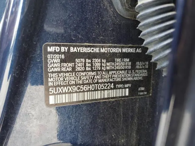 2017 BMW X3 XDRIVE28I  