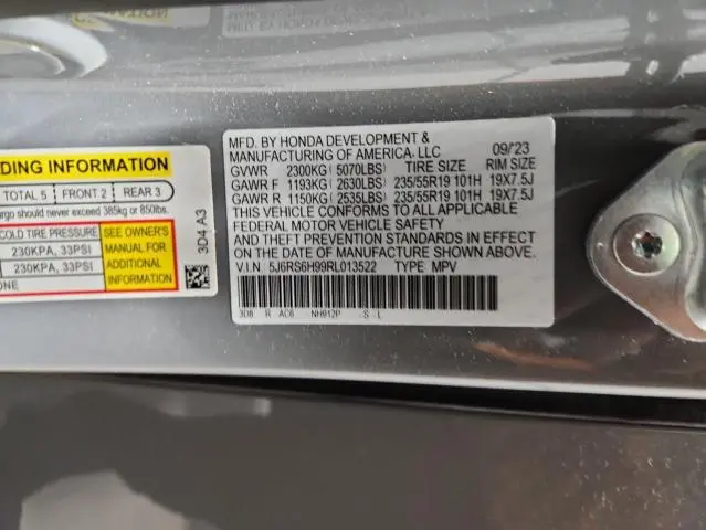 2024 HONDA CR-V SPORT TOURING  