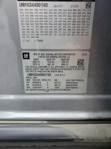 2019 BUICK ENVISION ESSENCE  