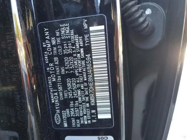 2022 HYUNDAI PALISADE CALLIGRAPHY  