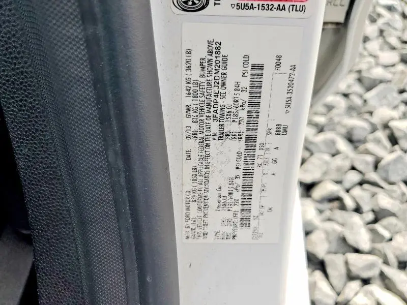2013 FORD FIESTA SE  