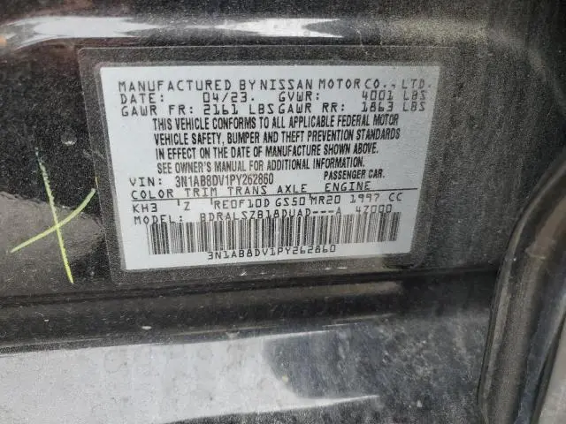 2023 NISSAN SENTRA SR  