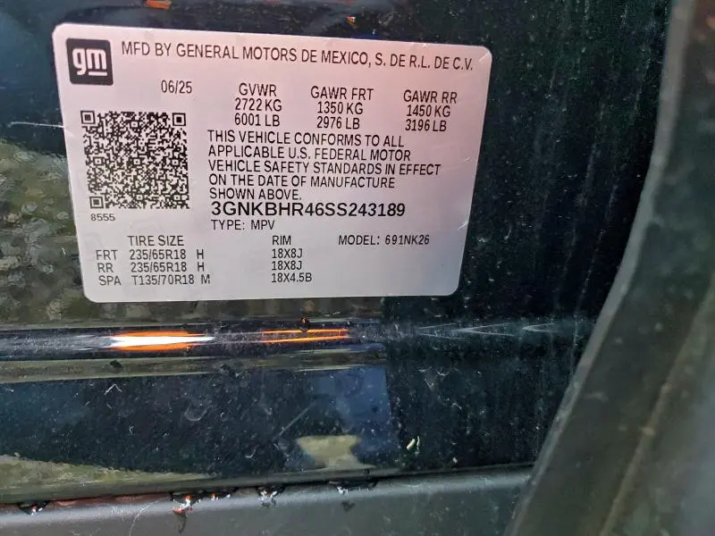 2025 CHEVROLET BLAZER 2LT  