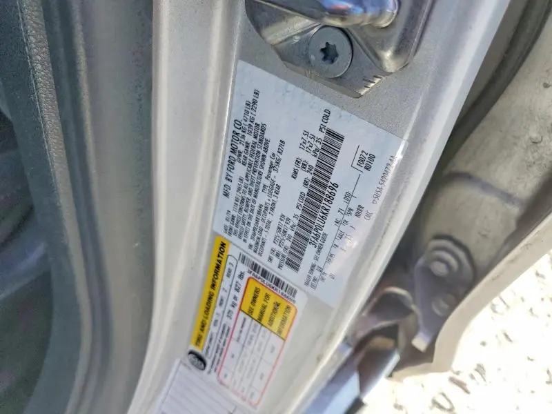 2019 FORD FUSION SE  