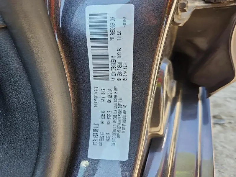 2016 CHRYSLER 200 LIMITED  