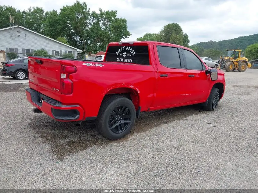 2024 CHEVROLET SILVERADO 1500 4WD  SHORT BED CUSTOM