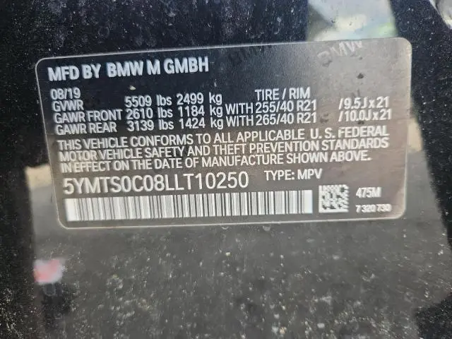 2020 BMW X3 M COMPETITION  