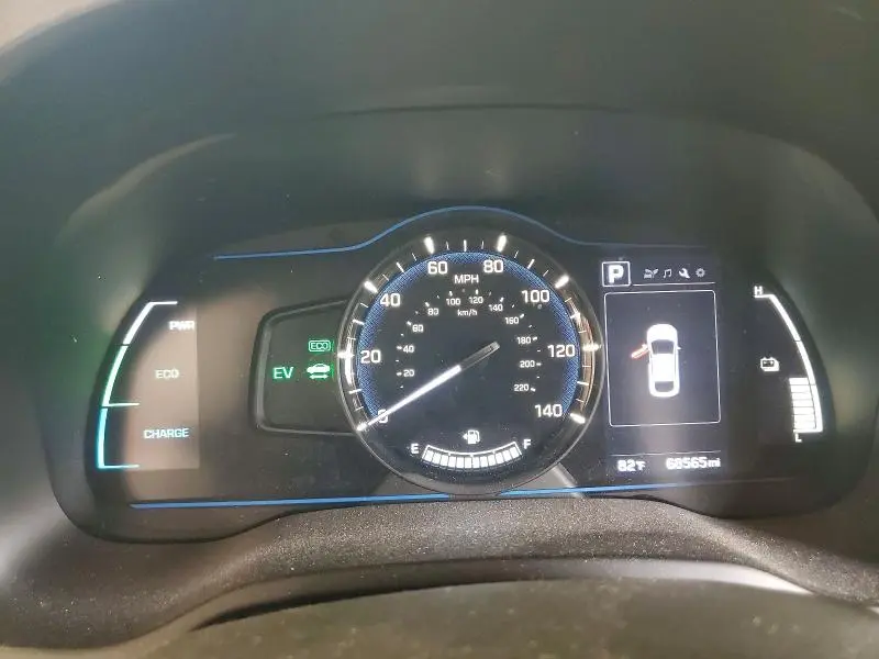 2019 HYUNDAI IONIQ BLUE  