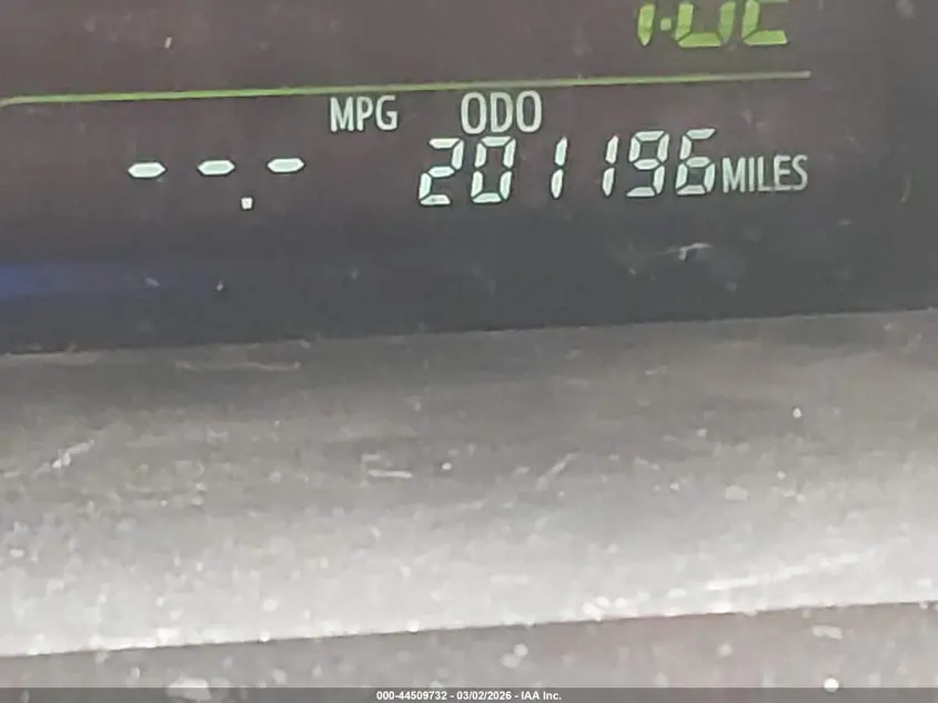 2012 TOYOTA PRIUS V TWO