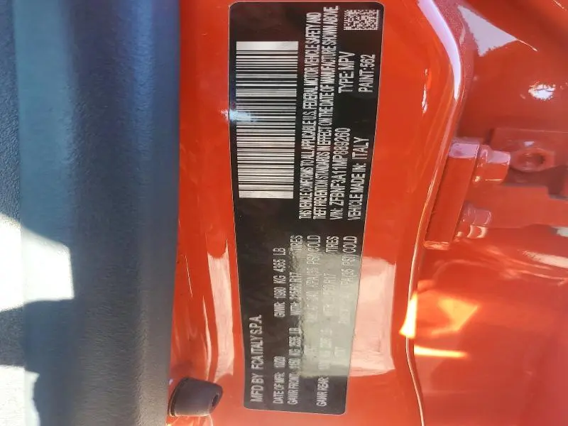 2021 FIAT 500X POP  