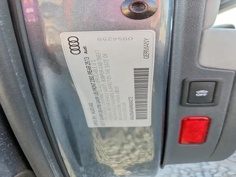 2017 AUDI A4 PREMIUM PLUS  