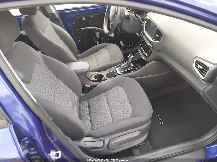 2019 HYUNDAI IONIQ HYBRID BLUE