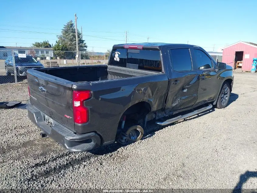 2021 CHEVROLET SILVERADO 1500 4WD  SHORT BED RST