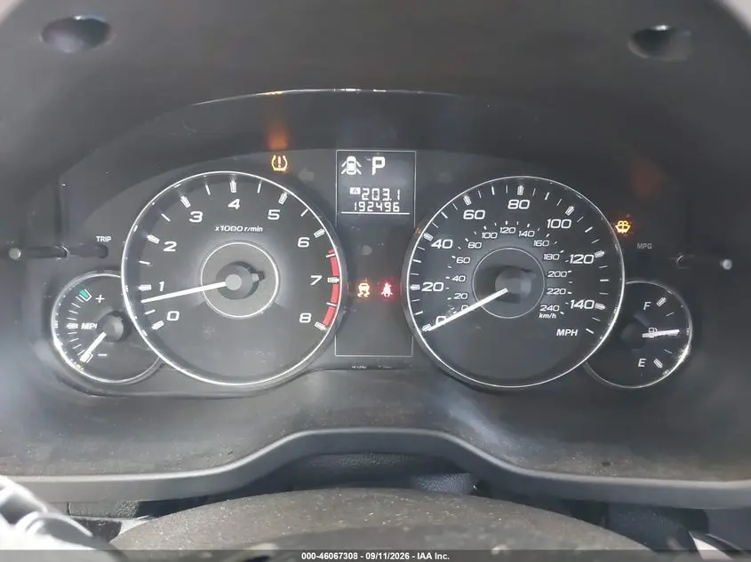 2012 SUBARU OUTBACK 2.5I PREMIUM
