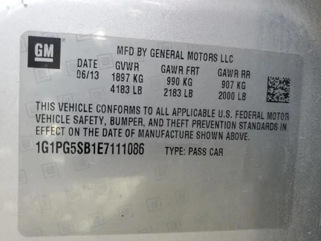2014 CHEVROLET CRUZE LTZ