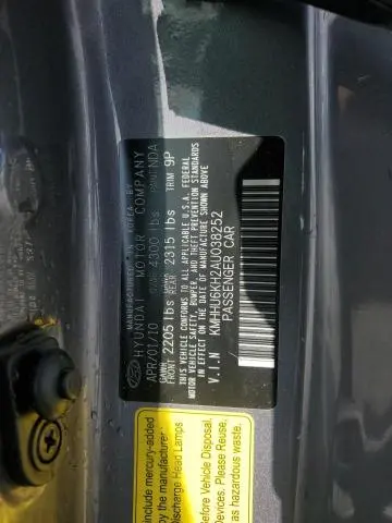 2010 HYUNDAI GENESIS COUPE 3.8L  