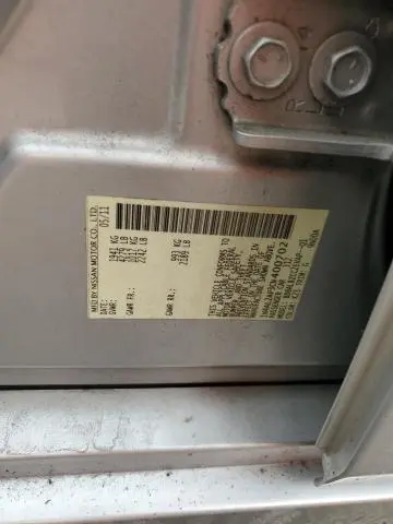 2012 NISSAN ALTIMA BASE  
