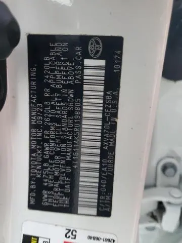 2024 TOYOTA CAMRY SE NIGHT SHADE  