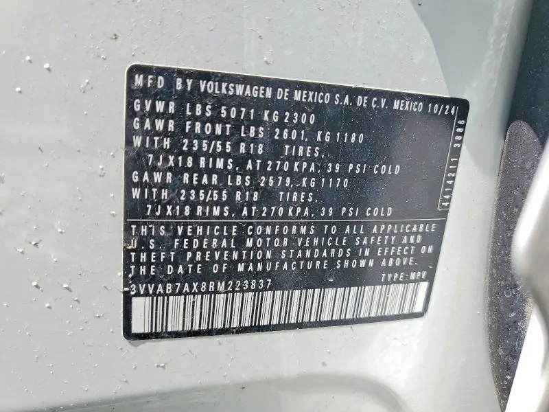 2024 VOLKSWAGEN TIGUAN WOLFSBURG  