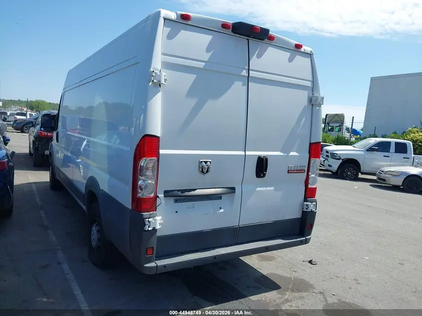 2018 RAM PROMASTER 3500 CARGO VAN HIGH ROOF 159 WB EXT