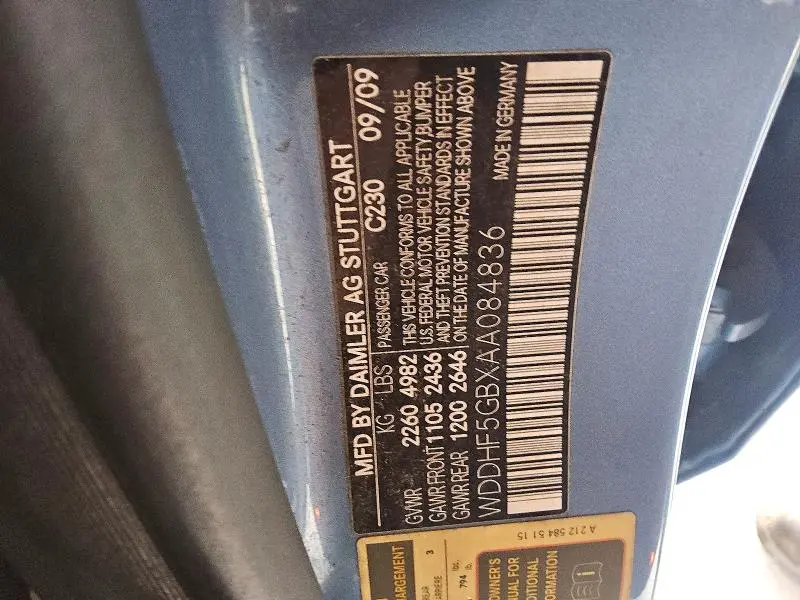 2010 MERCEDES-BENZ E 350  