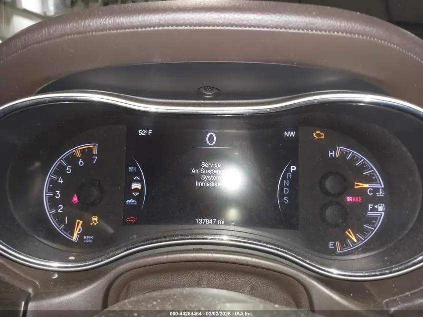 2015 JEEP GRAND CHEROKEE OVERLAND