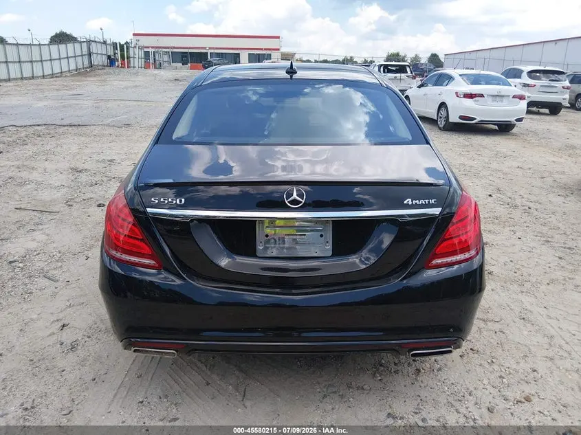 2015 MERCEDES-BENZ S 550 4MATIC