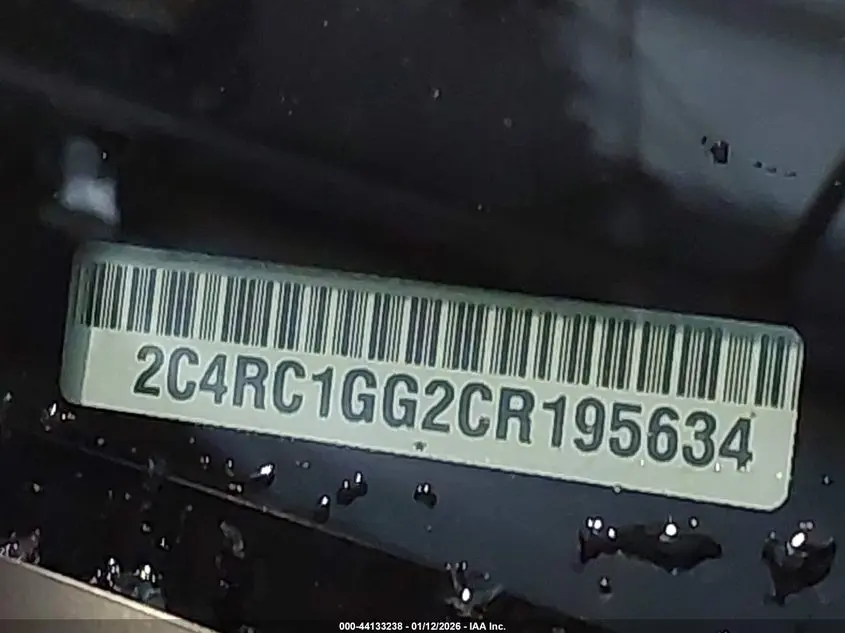 2012 CHRYSLER TOWN & COUNTRY LIMITED