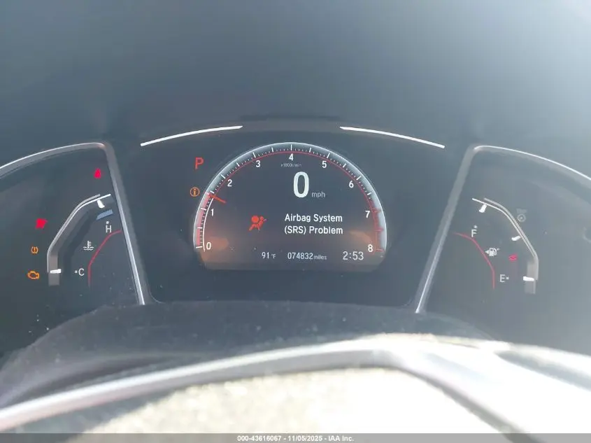 2019 HONDA CIVIC SPORT