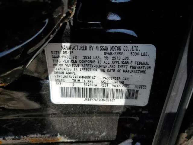 2015 INFINITI Q50 BASE  
