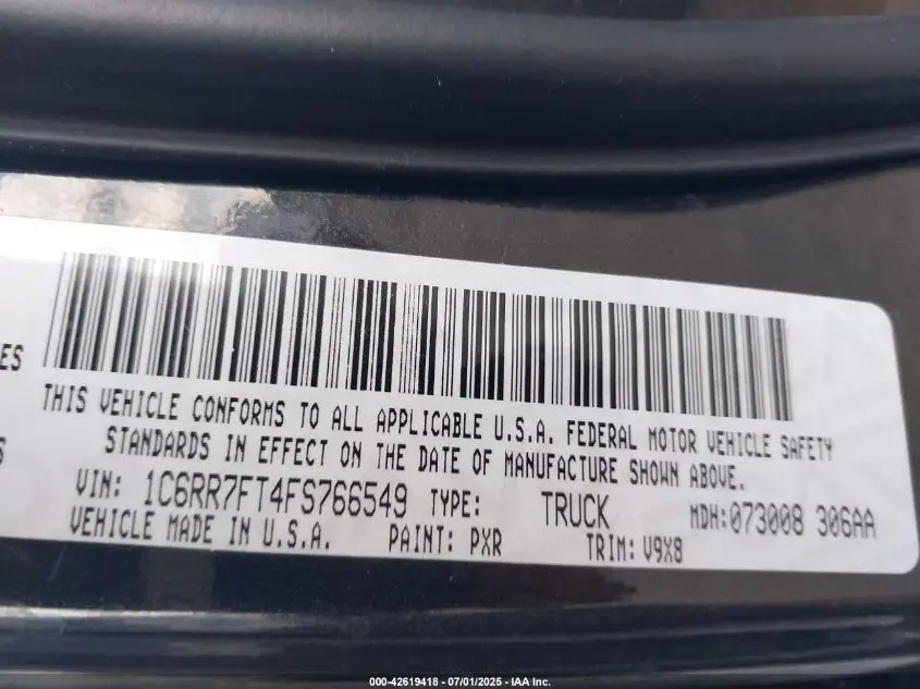 2015 RAM 1500 EXPRESS