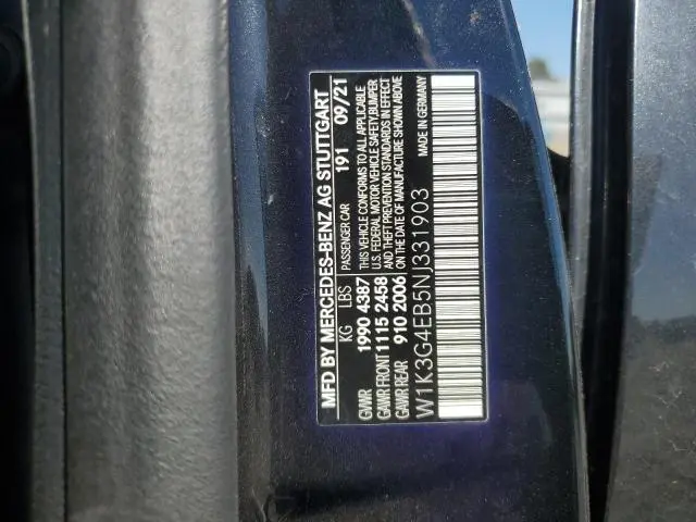 2022 MERCEDES-BENZ A 220