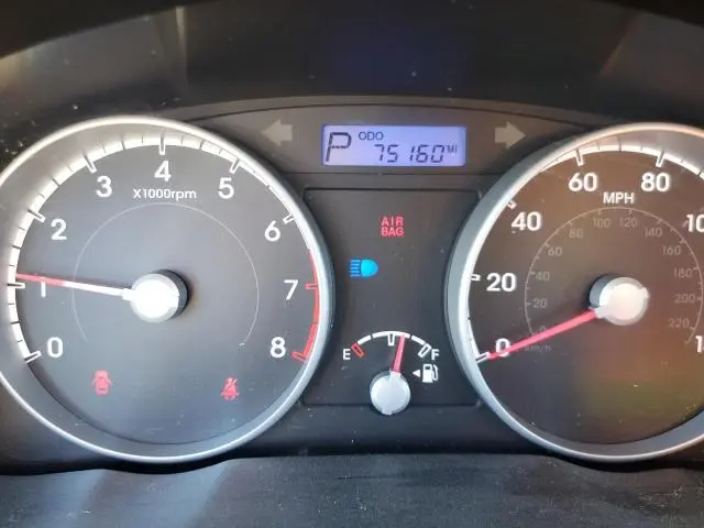 2010 HYUNDAI ACCENT BLUE