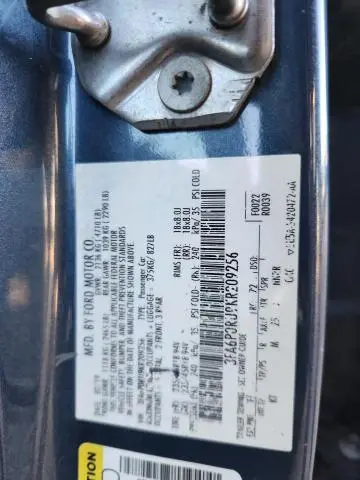 2019 FORD FUSION TITANIUM  