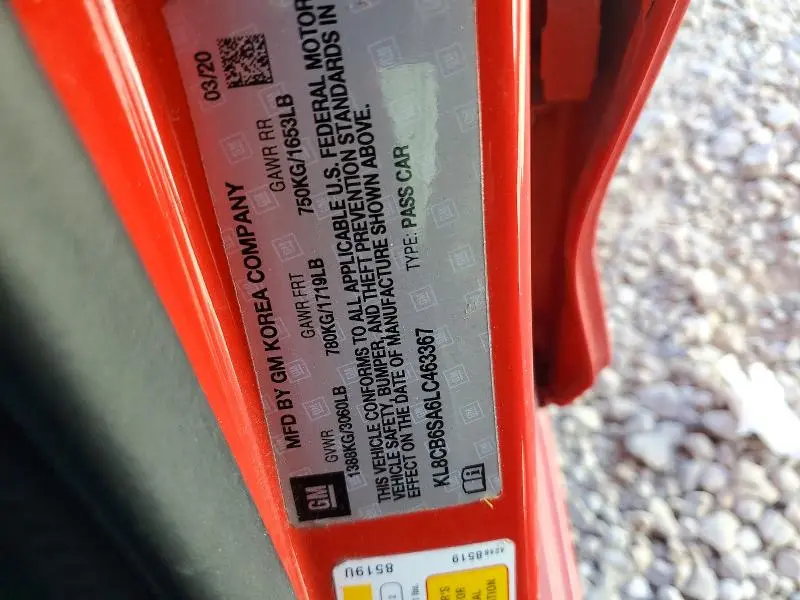 2020 CHEVROLET SPARK LS  