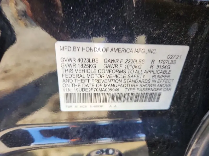 2021 ACURA ILX PREMIUM  