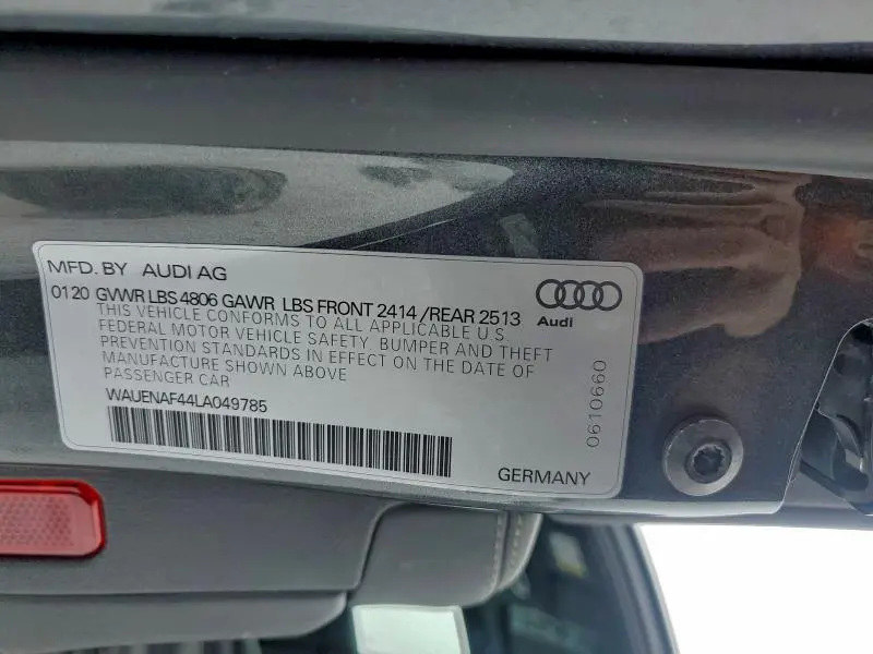 2020 AUDI A4 PREMIUM PLUS  