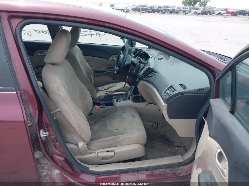 2012 HONDA CIVIC LX