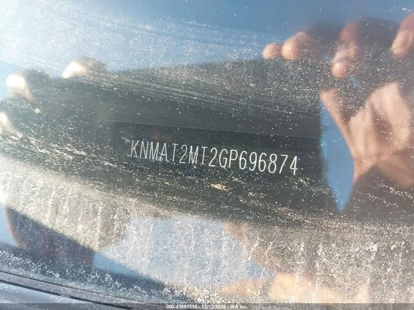 2016 NISSAN ROGUE SV