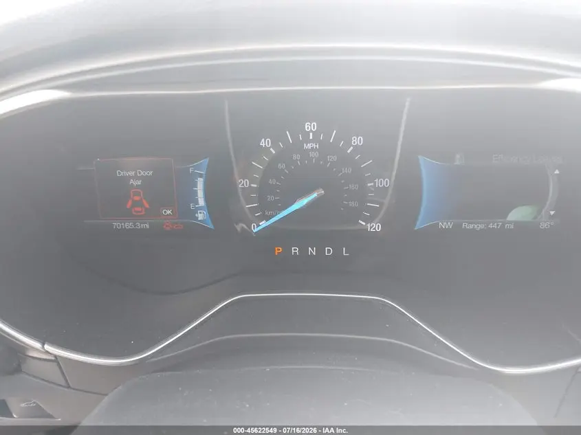 2018 FORD FUSION HYBRID S