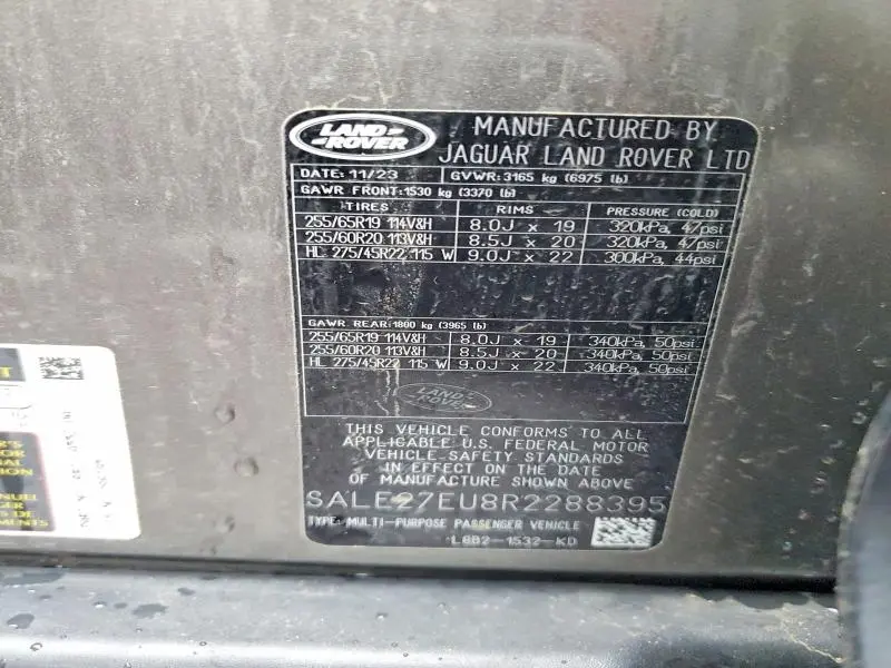 2024 LAND ROVER DEFENDER 110 X-DYNAMIC SE  