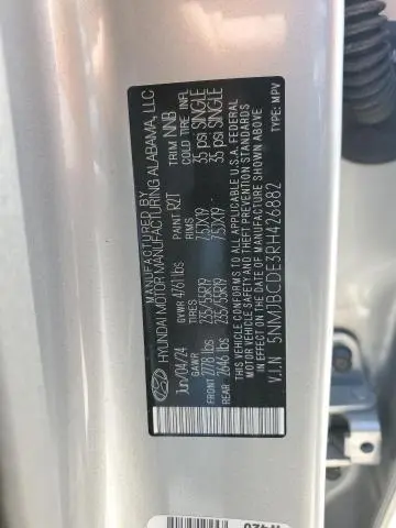 2024 HYUNDAI TUCSON SEL  